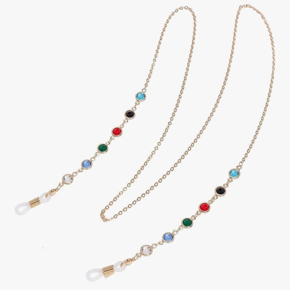 ⚜️💛⚜️Eyeglasses holder chain multi color